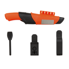 Load image into Gallery viewer, Morakniv Bushcraft Survival Knife, Orange